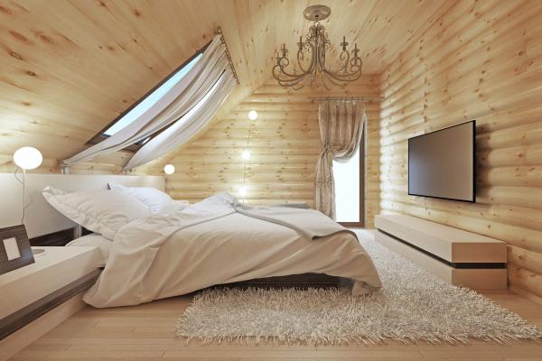 Sun Beam Lodge master bedroom